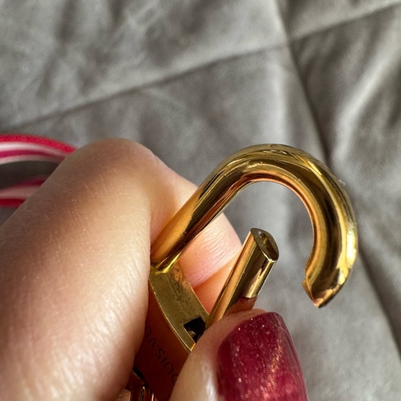 🔥24hrs only🔥Louis Vuitton Logo Shoulder Strap Jacquard Wide Neutral, Pink - Picture 12 of 16